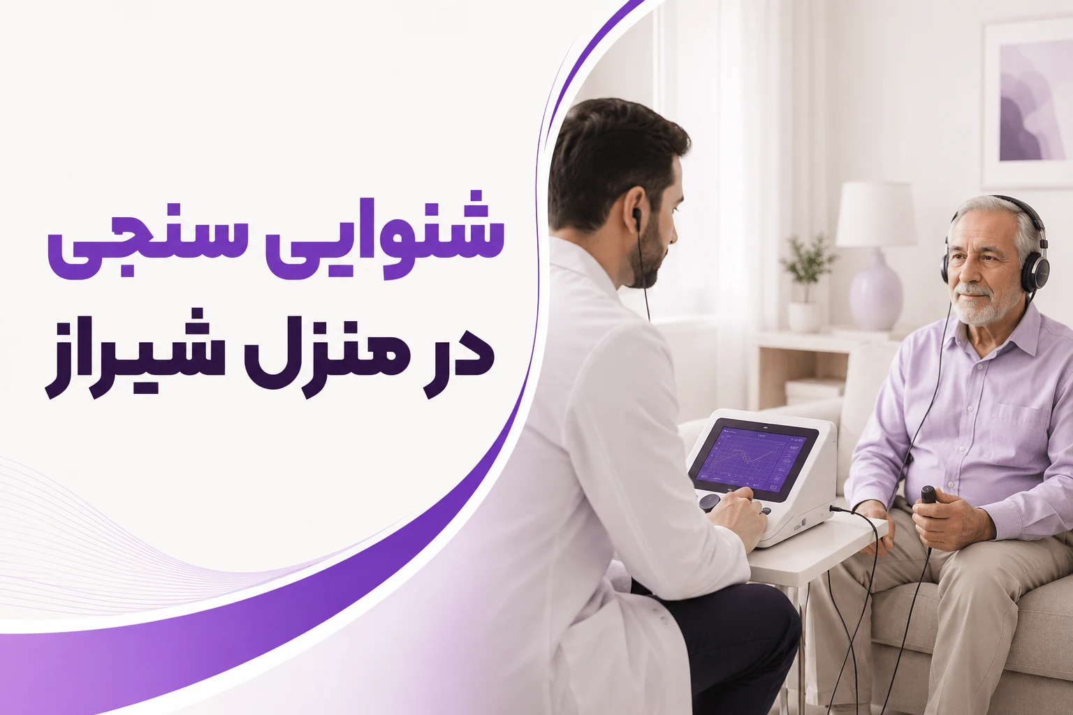 شنوایی سنجی در منزل شیراز
