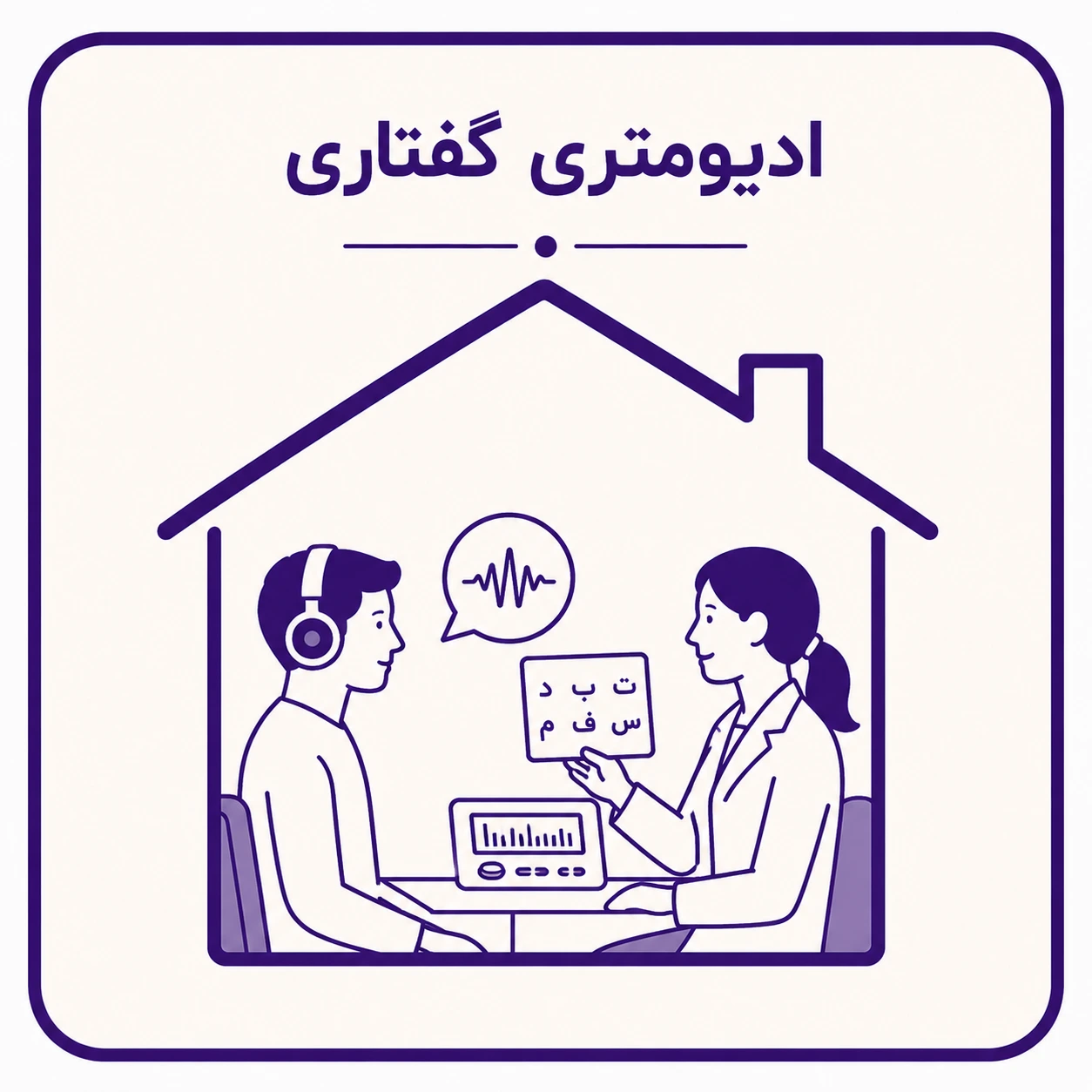 ادیومتری گفتاری در منزل
